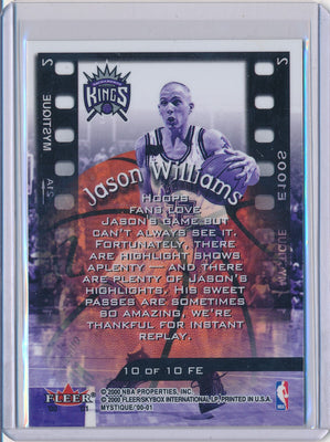 Fleer 2000-2001 Mystique Film At 11 #10/10FE Jason Williams