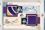 Upper Deck 2002-2003 Sp Game Used Autographed Authentic Patches #KB/MG-AP Kobe Bryant / Magic Johnson 1/5