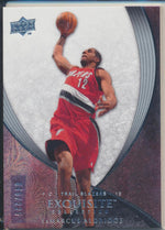 Upper Deck 2007-2008 Exquisite Collection Base #47 Lamarcus Aldridge 45/225