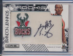 Panini 2008-2009 Rookies & Stars Jumbo Patch RPA #139 Brandon Jennings 48/379