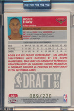 Topps  2003-2004 Chrome  X-Fractor #131 Boris Diaw 89/220