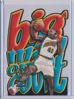 SkyBox 1996-1997 Z-Force Big Men On Court #5/10 Shawn Kemp