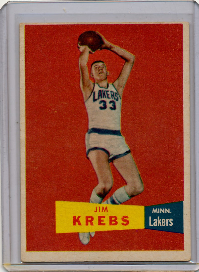 Minneapolis Lakers  #25 Jim Krebs