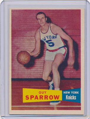 New York Knicks  #38 Guy Sparrow