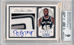 Panini 2009-2010 National Treasures Century Platinum #232 Dejuan Blair 2/5 / BGS Grade 9 / Auto Grade 10