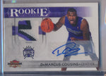 Panini 2010-2011 Threads Prime RPA #5 DeMarcus Cousins 18/25