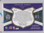 Upper Deck 2008-2009 Exquisite Collection Noble Nameplates #NASH Spencer Hawes 11/25