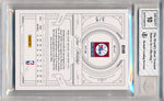 Panini 2009-2010 National Treasures Century Platinum #216 Jrue Holiday 3/5 / BGS Grade 8 / Auto Grade 10