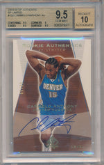 Upper Deck 2003-2004 SP Authentic SP Limited #150 Carmelo Anthony 49/50 / BGS Grade 9.5 / Auto Grade 10