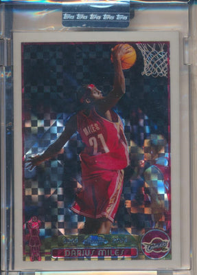 Topps  2003-2004 Chrome  X-Fractor #26 Darius Miles 24/220