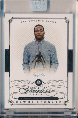 Panini 2014-2015 Flawless Defensive Player Of The Year #196 Kawhi Leonard 1/1