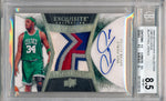 Upper Deck 2008-2009 Exquisite Collection Limited Logos #LLPP Paul Pierce 16/25 / BGS Grade 8.5 / Auto Grade 10