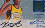 Upper Deck  2007-2008 UD Black Ticket Autographs #TA-KD Kevin Durant 22/50