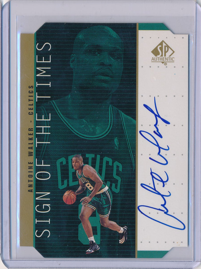 Upper Deck 1998-1999 SP Authentic Sign Of The Times #AW Antoine Walker