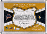 Upper Deck 2008-2009 Exquisite Collection Noble Nameplates #NAAR Anthony Randolph 10/25