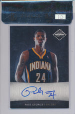 Panini 2010-2011 Limited Next Day RC Auto #6 Paul George 92/99 / BGS Grade 8.5 / Auto Grade 10