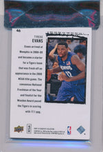 Upper Deck 2009-2010 Exquisite Collection Rookie Parallel #46 Tyreke Evans 3/12