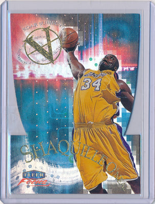 Fleer 1999-2000 Focus Soar Subjects #12/15U Shaquille O'neal 7/50