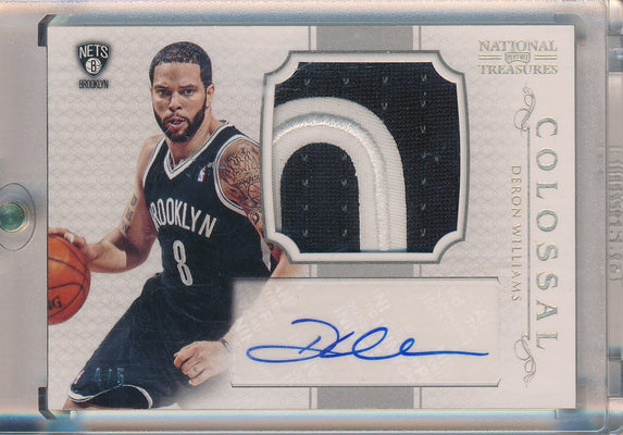 Panini 2012-2013 National Treasures Colossal #2 Deron Williams 4/5