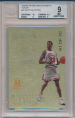 SkyBox 1998-1999 SkyBox Molten Metal Fusion #46F Scottie Pippen 40/40 / BGS Grade 9