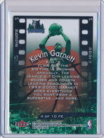 Fleer 2000-2001 Mystique Film At 11 #4/10FE Kevin Garnett