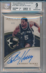 Panini 2012-2013 Immaculate Collection Numbers Parallel #37 Robert Horry 4/5 / BGS Grade 9 / Auto Grade 10