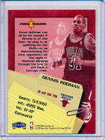 Fleer 1997-98 Basketball Thrill Seekers #9/10TS Dennis Rodman none