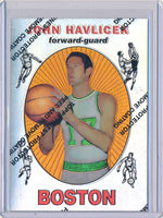 Topps 1996-1997 Finest Reprint Refractor #20 John Havlicek