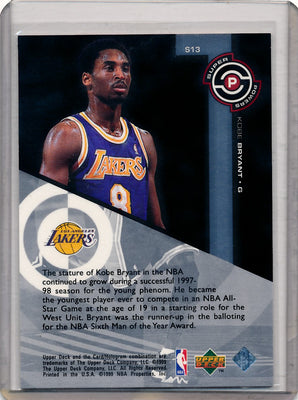 Upper Deck 1999 Super Powers  #S13 Kobe Bryant