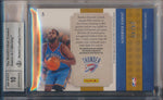 Panini  2009-2010 National Treasures NBA Gear Dual Prime Signatures #5 James Harden 24/49 / BGS Grade 9 / Auto Grade 10