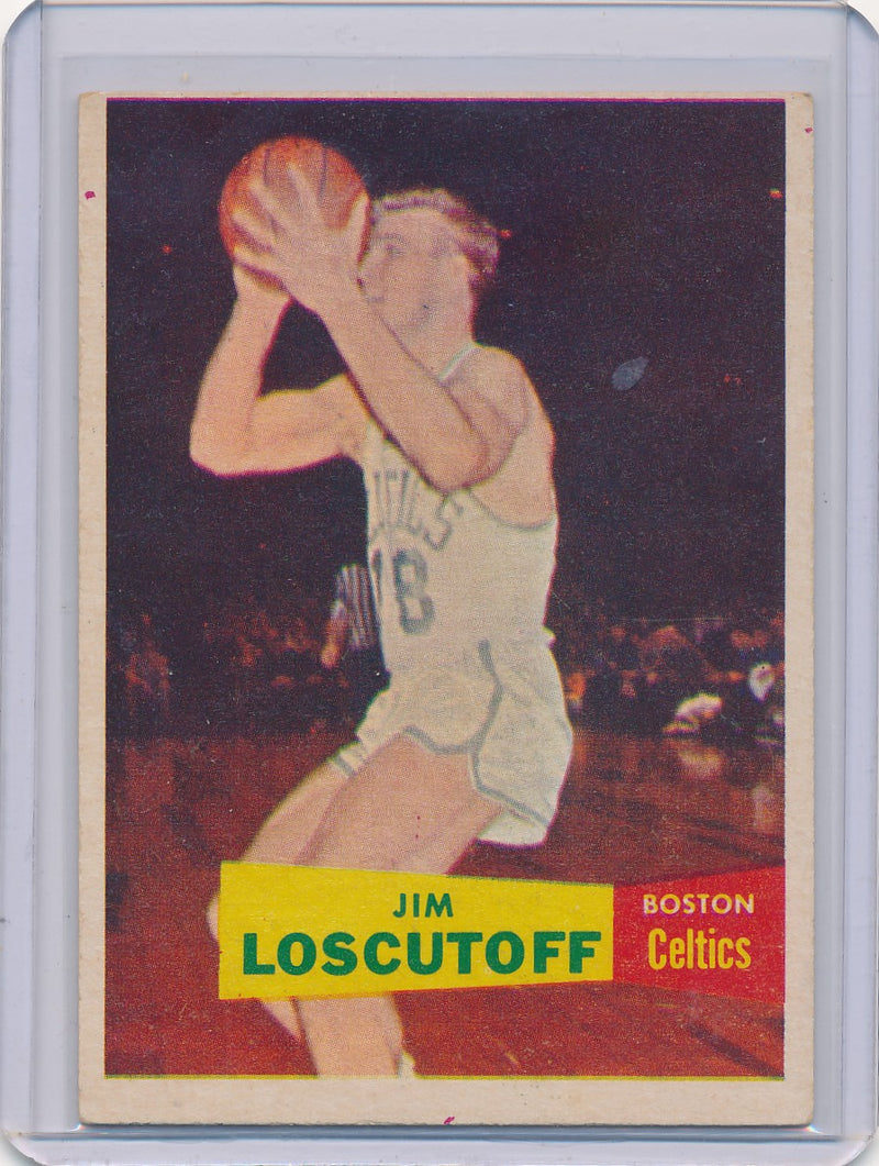 Boston Celtics  #39 Jim Loscutoff