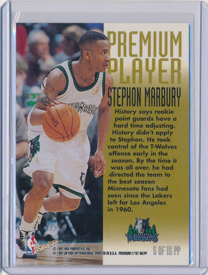 SkyBox 1997-1998 Premium Premium Player #5/15PP Stephon Marbury