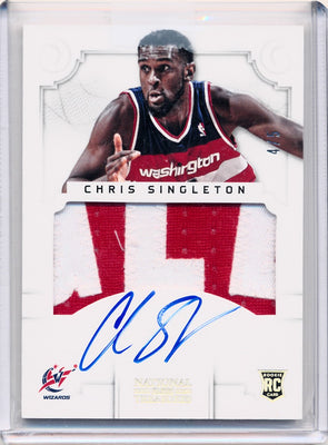 Panini 2012-2013 National Treasures  Gold #117 Chris Singleton 4/5