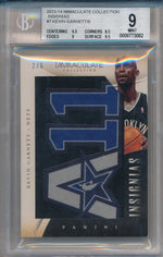 Panini 2013-2014 Immaculate Collection Insignias #7 Kevin Garnett 2/6 / BGS Grade 9