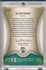 Upper Deck 2006-07 SP Authentic Rookie Exclusive  #RE-RR Rajon Rondo 13/60