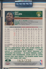 Topps  2003-2004 Chrome  X-Fractor #48 Ray Allen 163/220