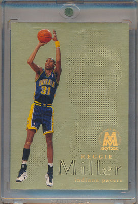 SkyBox 1998-1999 Molten Metal  Fusion Titanium #8F Reggie Miller