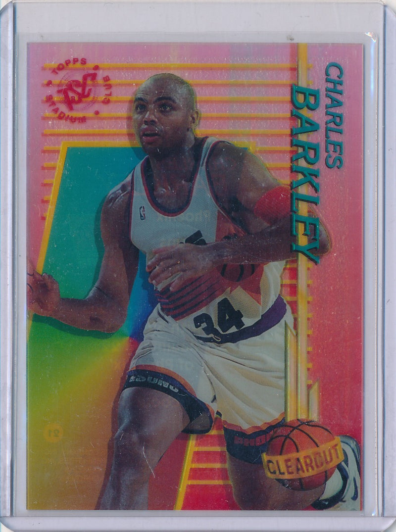 Topps 1993-1994 Stadium Club Clearcut #21 Charles Barkley