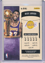 Panini 2015-2016 Gold Standard Ring Bearers Autographs #RB-MJ Magic Johnson 15/25