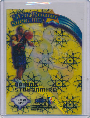 Fleer 1997-1998 Ultra  Star Power Supreme #15/20SPS Damon Stoudemire