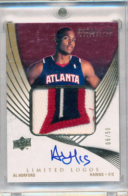 Upper Deck 2007-2008 Exquisite Collection Limited Logos #LLAL Al Horford 6/50