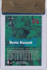 SkyBox 1997-1998 Premium Star Rubies #111 Kevin Garnett 6/50 / BGS Grade 8