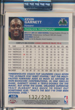 Topps  2003-2004 Chrome  X-Fractor #100 Kevin Garnett 132/220