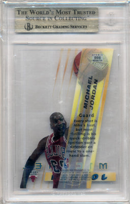 Topps 1996-1997 Bowmans Best Shots Atomic Refractors #BS6 Michael Jordan  / BGS Grade 9.5