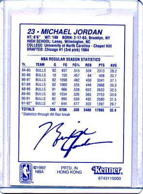 Kenner 1992 Starting Lineup  # Michael Jordan