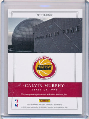 Panini 2015-2016 National Treasures  Treasures Of The Hall #TH-CMY Calvin Murphy 8/10