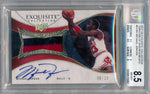 Upper Deck 2007-2008 Exquisite Collection Emblems Of Endorsement #EEMJ Michael Jordan 8/10 / BGS Grade 8.5 / Auto Grade 10