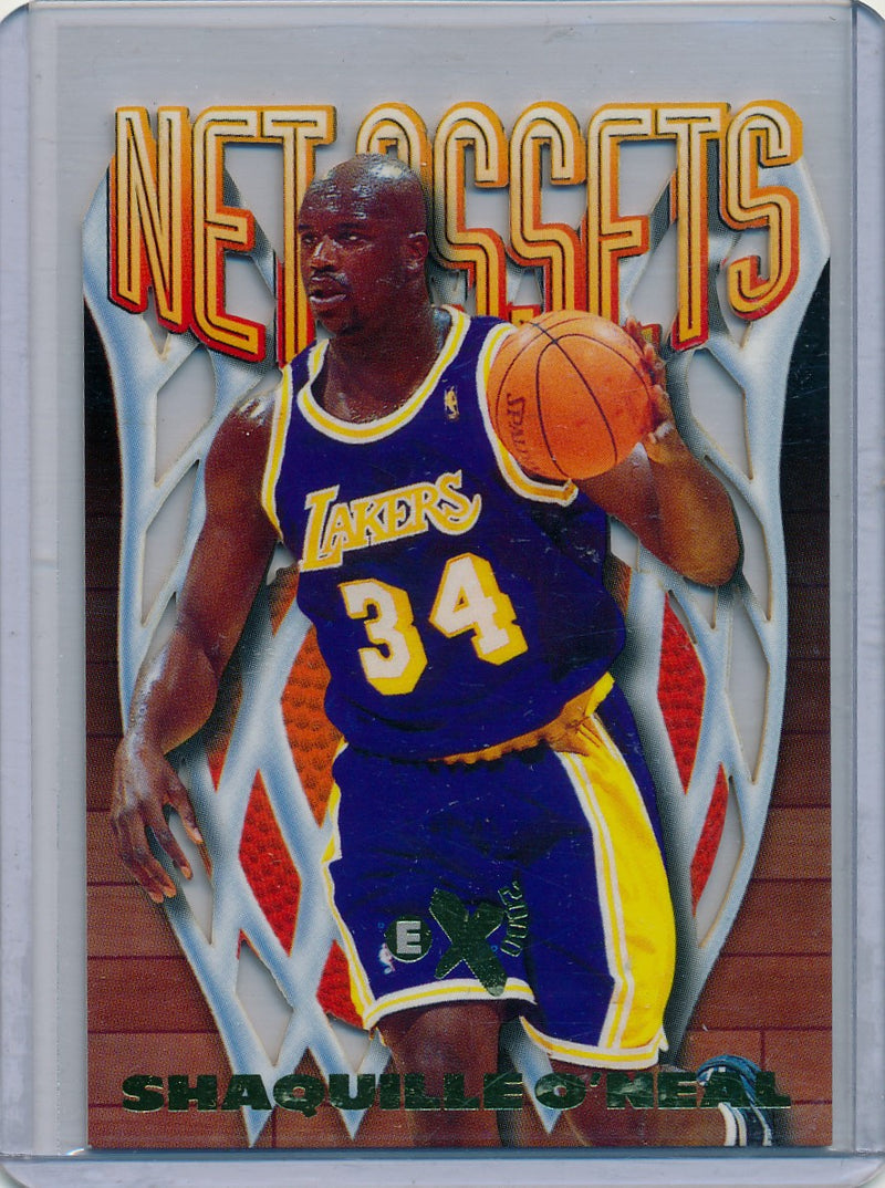 SkyBox 1996-97 E-X 2000 Net Assets #44489 Shaquille Oneal none