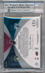 Upper Deck 2007-2008 Exquisite Collection Trios Patch #PRD Kevin Durant / Brandon Roy / Chris Paul 6/10 / BGS Grade 8.5