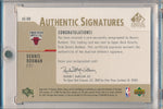 Upper Deck 2003-2004 SP Signature Edition Authentic Signatures #AS-DR Dennis Rodman 5/50